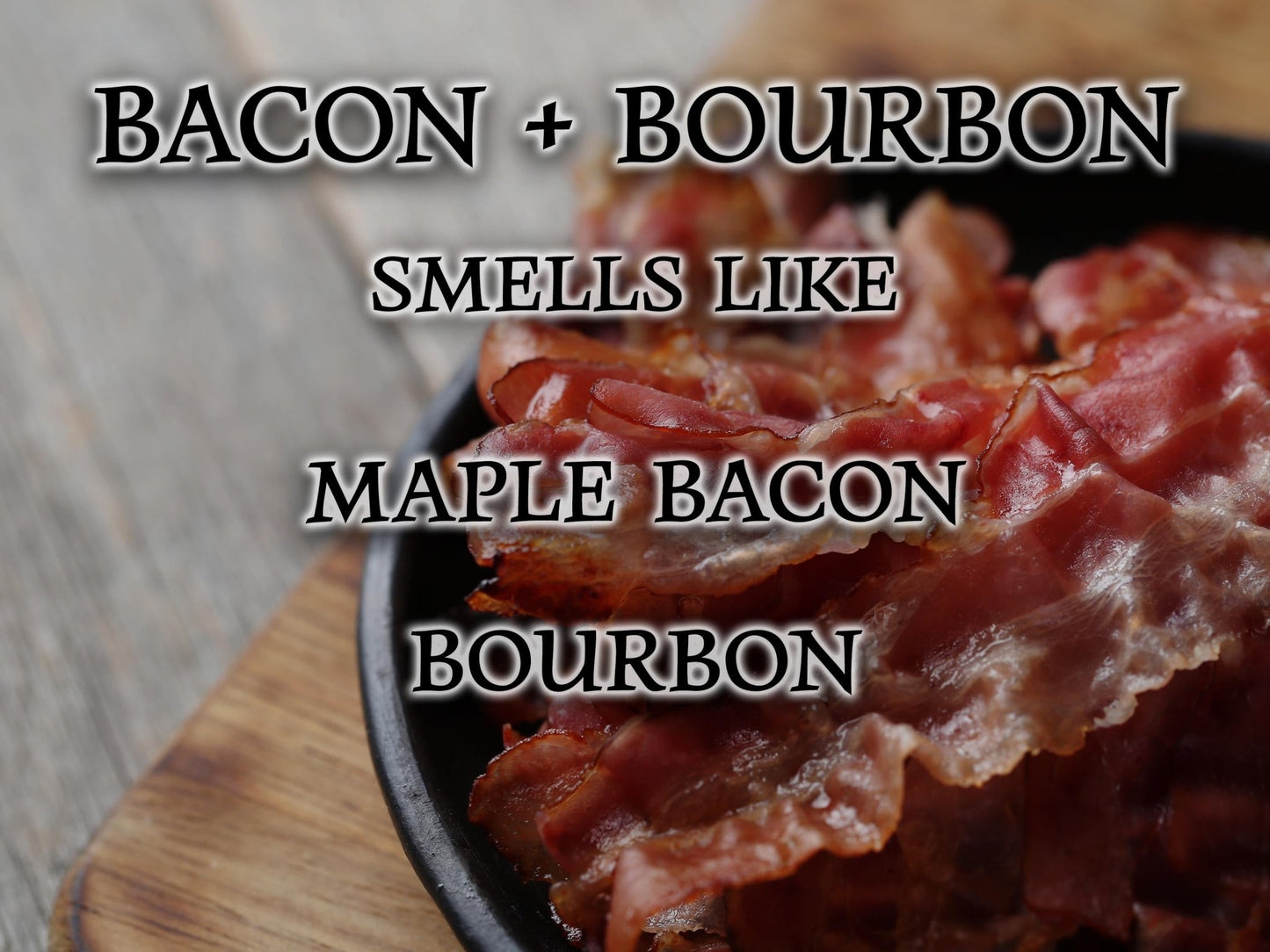 #11 | Bacon + Bourbon Scented Candle - 9/16oz 100% All - Natural Handmade Soy Wax Candle - Silver Dollar Candle Co all natural soy candle