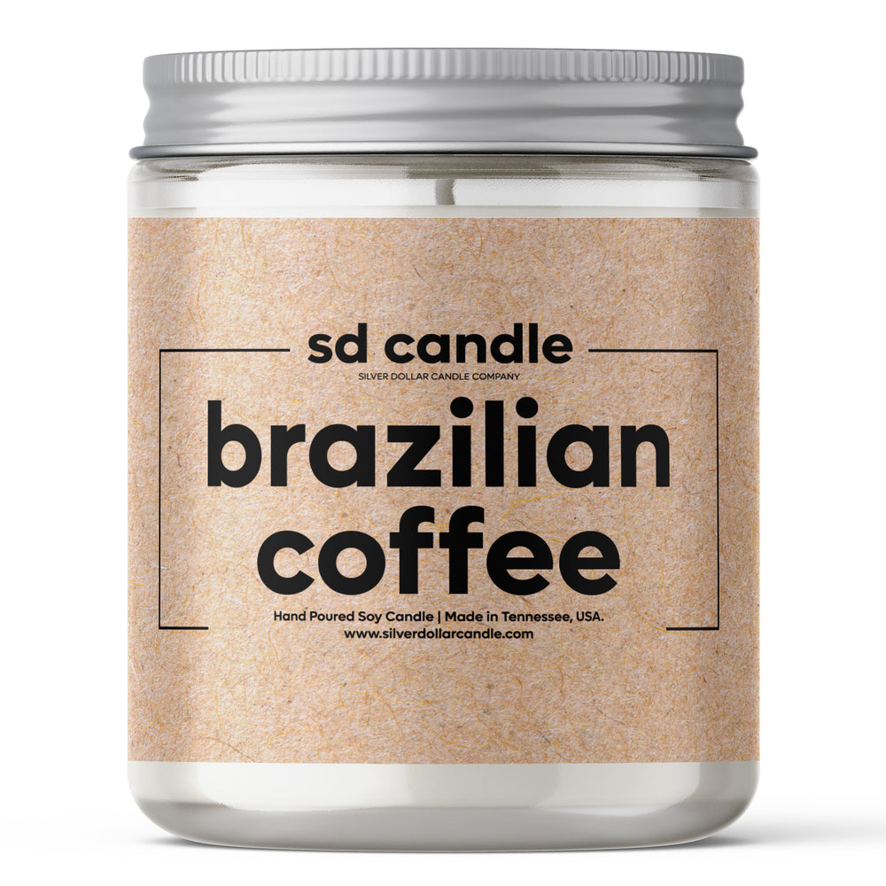 #23 | Brazilian Coffee Scented Candle - 9/16oz 100% All-Natural Handmade Soy Wax Candle