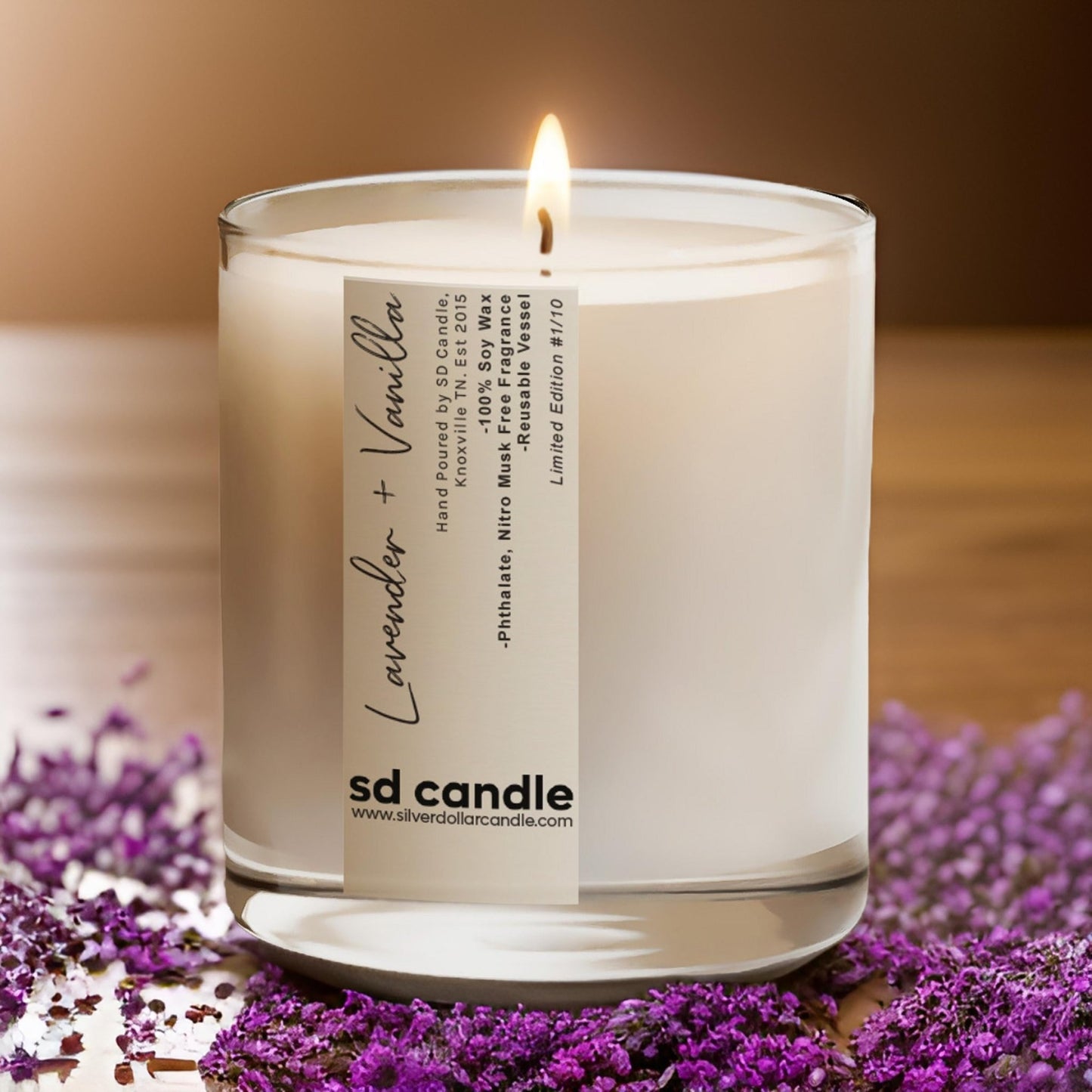 Wholesale Private Label Candles - Silver Dollar Candle Co all natural soy candle