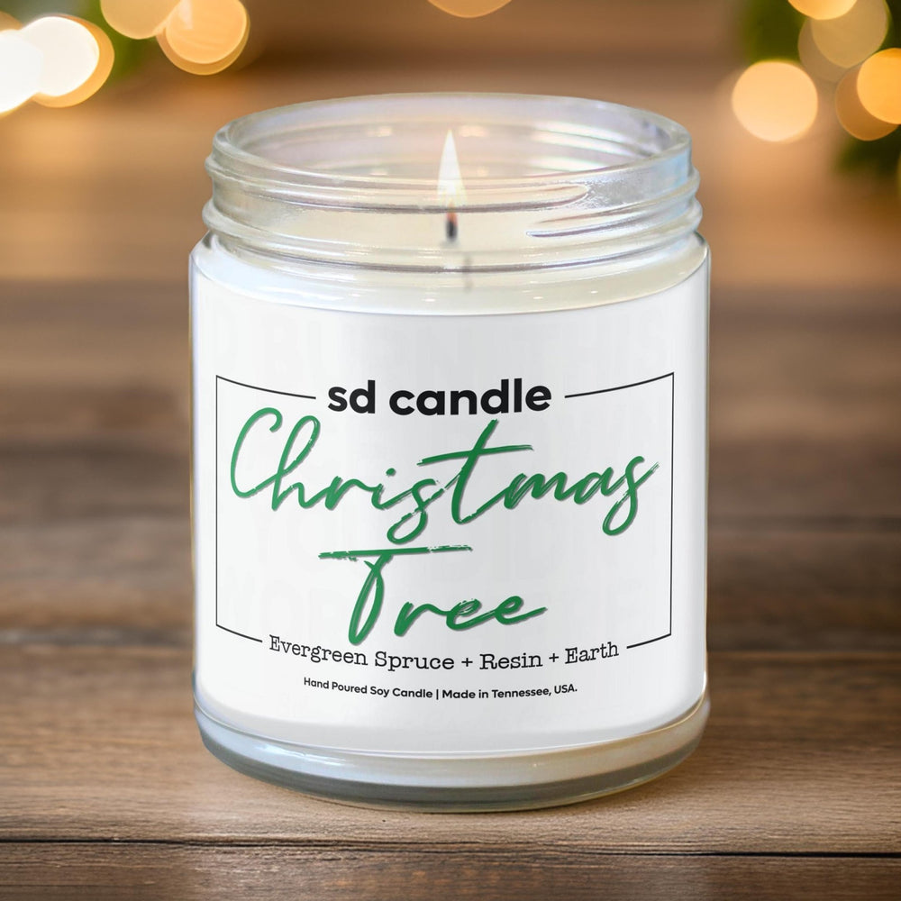 
                  
                    #03 | Christmas Tree Scented Candle - 9/16oz 100% All - Natural Handmade Soy Wax Candle - Silver Dollar Candle Co all natural soy candle
                  
                