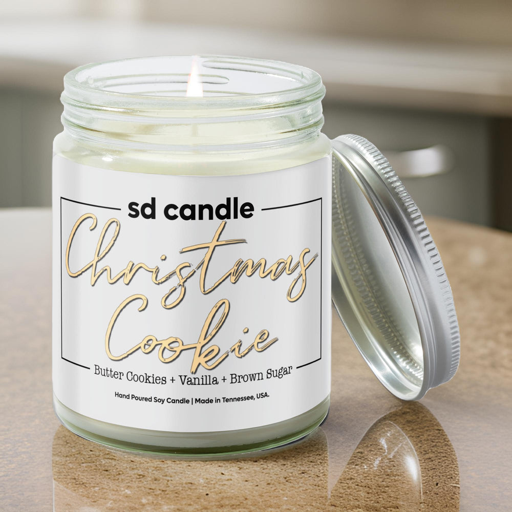 
                  
                    #16 | Christmas Cookie Scented Candle - 9/16oz 100% All - Natural Handmade Soy Wax Candle - Silver Dollar Candle Co all natural soy candle
                  
                