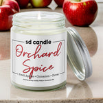 #20 | Orchard Spice Scented Candle - 9/16oz 100% All - Natural Handmade Soy Wax Candle - Silver Dollar Candle Co all natural soy candle