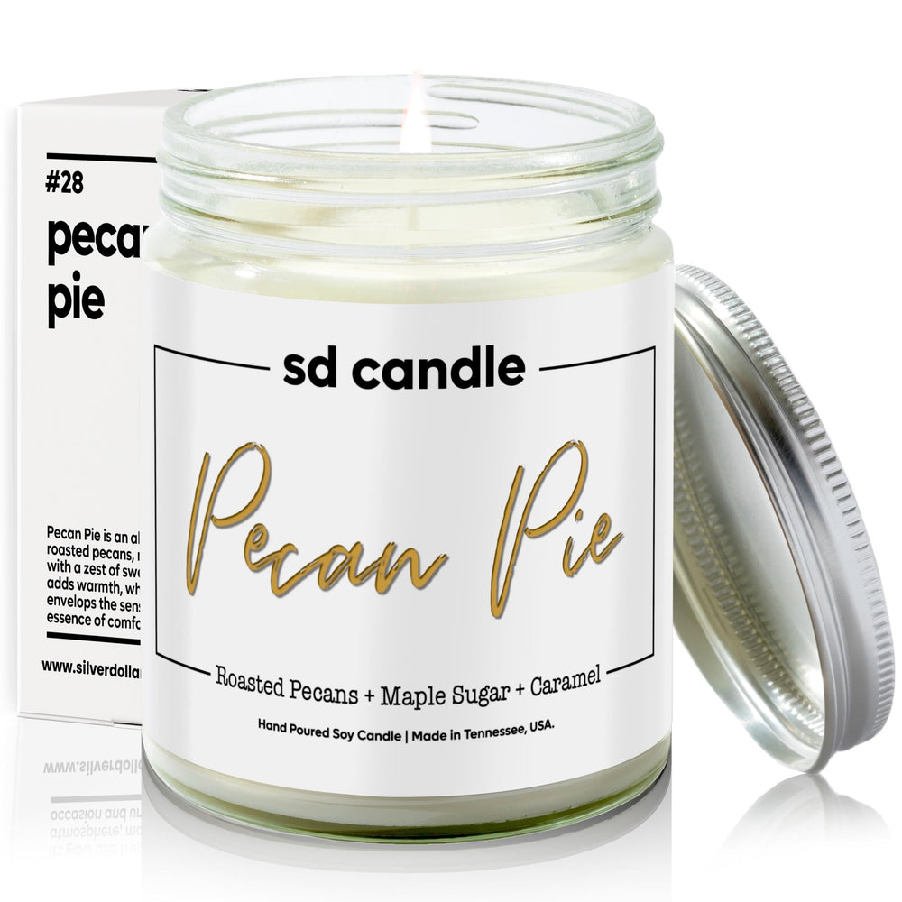 
                  
                    #28 | Pecan Pie Scented Candle - 9/16oz 100% All - Natural Handmade Soy Wax Candle - Silver Dollar Candle Co all natural soy candle
                  
                