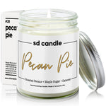 #28 | Pecan Pie Scented Candle - 9/16oz 100% All - Natural Handmade Soy Wax Candle - Silver Dollar Candle Co all natural soy candle