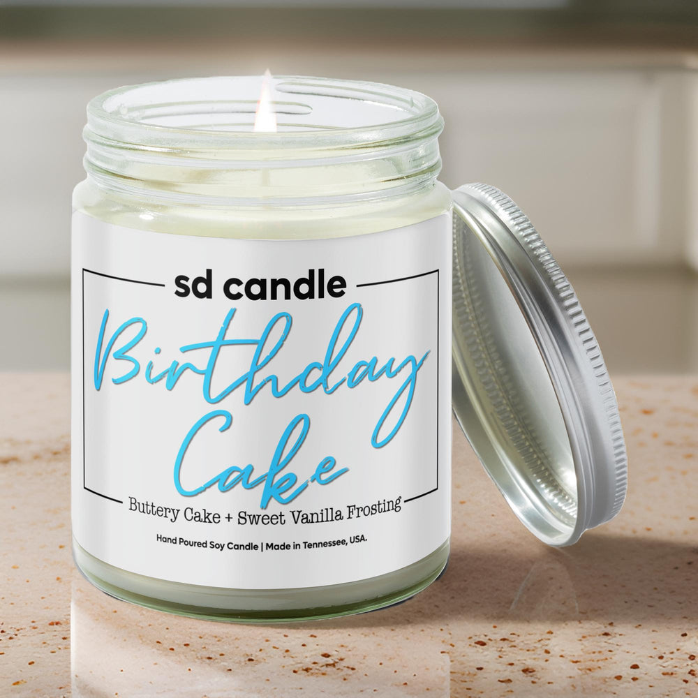 
                  
                    #47 | Birthday Cake Scented Candle - 9/16oz 100% All - Natural Handmade Soy Wax Candle - Silver Dollar Candle Co all natural soy candle
                  
                