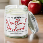 #56 | Woodland Orchard Scented Candle - 9/16oz 100% All - Natural Handmade Soy Wax Candle - Silver Dollar Candle Co all natural soy candle