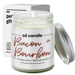 #11 | Bacon + Bourbon Scented Candle - 9/16oz 100% All-Natural Handmade Soy Wax Candle