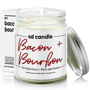 Bacon Bourbon Candle All Natural Soy