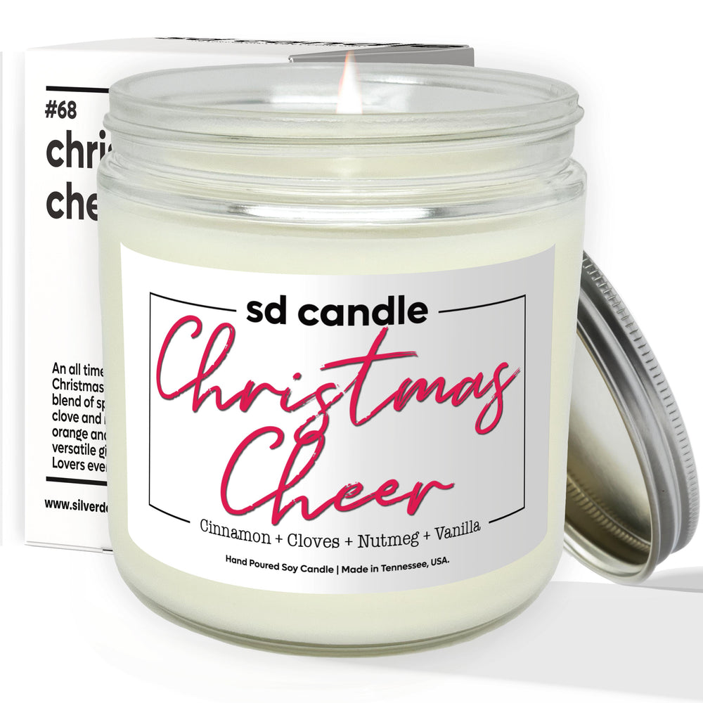 #30 | Christmas Cheer Scented Candle - 9/16oz 100% All-Natural Handmade Soy Wax Candle