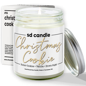 #16 | Christmas Cookie Scented Candle - 9/16oz 100% All-Natural Handmade Soy Wax Candle
