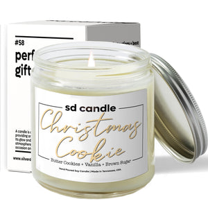 #16 | Christmas Cookie Scented Candle - 9/16oz 100% All-Natural Handmade Soy Wax Candle