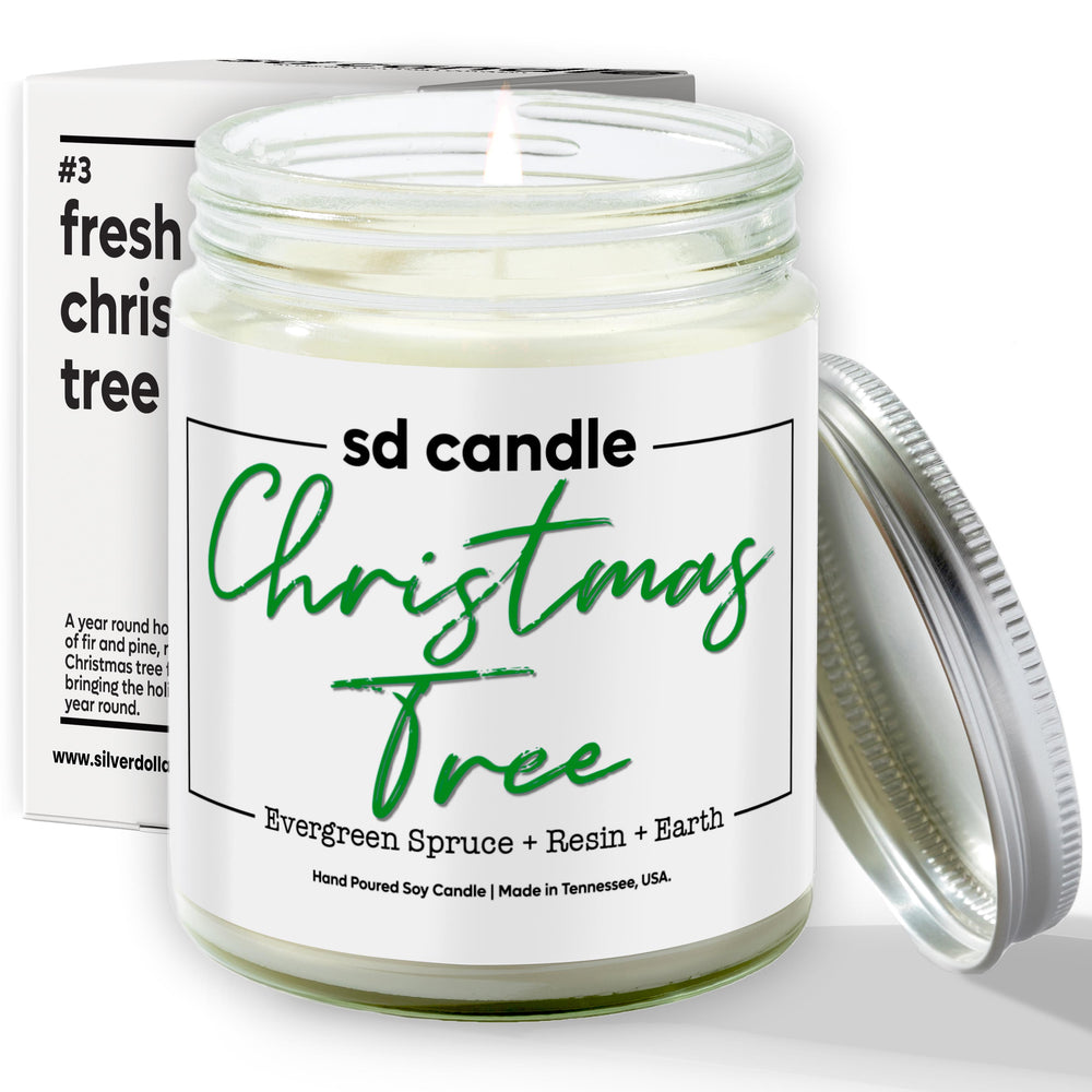 #03 | Christmas Tree Scented Candle - 9/16oz 100% All-Natural Handmade Soy Wax Candle