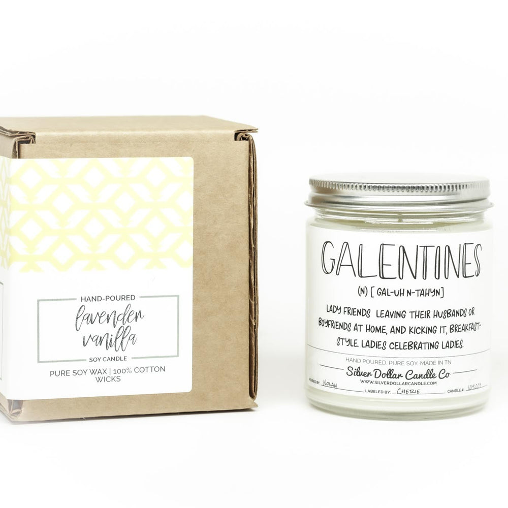 
                  
                    Galantines Day Definition Scented Candle - 9/16oz 100% All - Natural Handmade Soy Wax Candle - Silver Dollar Candle Co all natural soy candle
                  
                