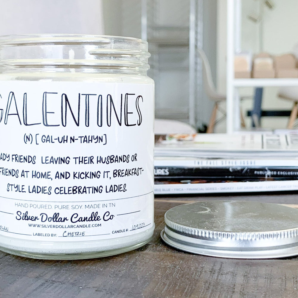 
                  
                    Galantines Day Definition Scented Candle - 9/16oz 100% All - Natural Handmade Soy Wax Candle - Silver Dollar Candle Co all natural soy candle
                  
                