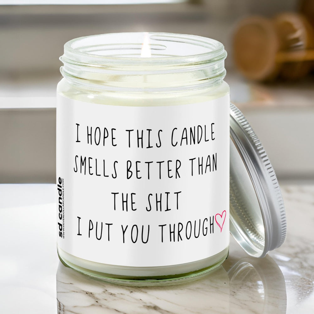 If at first you don't succeed Candle | Sarcastic Scents Candle | Choose Any Scent - Silver Dollar Candle Co all natural soy candle