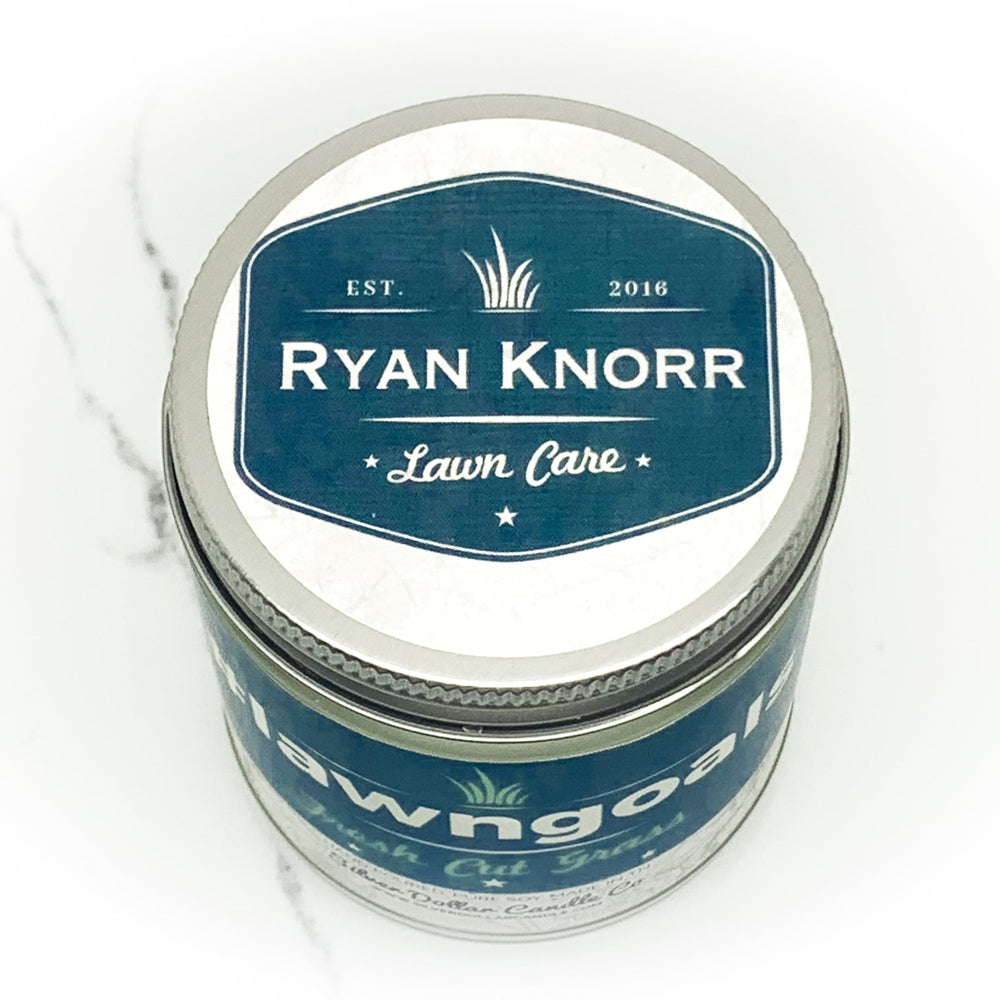 Ryan Knorr - #LawnGoals - Silver Dollar Candle Co all natural soy candle