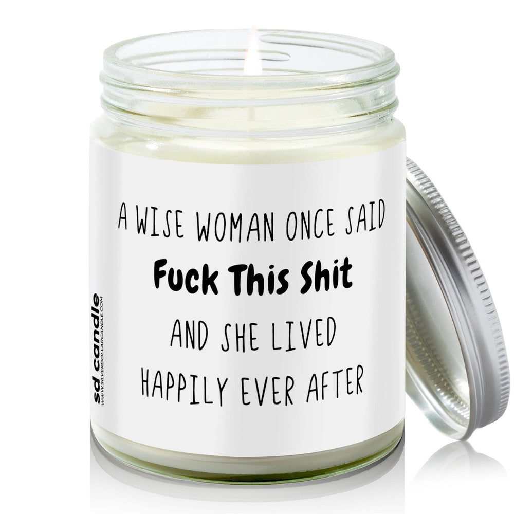 
                  
                    Wise Woman Candle | Sarcastic Scents Candle | Choose Any Scent - Silver Dollar Candle Co all natural soy candle
                  
                