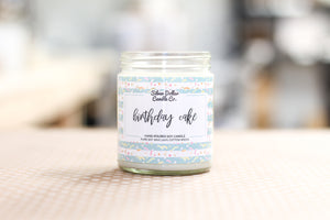 #47 | Birthday Cake Scented Candle - 9/16oz 100% All-Natural Handmade Soy Wax Candle