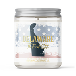 Delaware State Candle - Missing Home and Nostalgia Candle - 9/16oz 100% All-Natural Handmade Soy Wax Candle