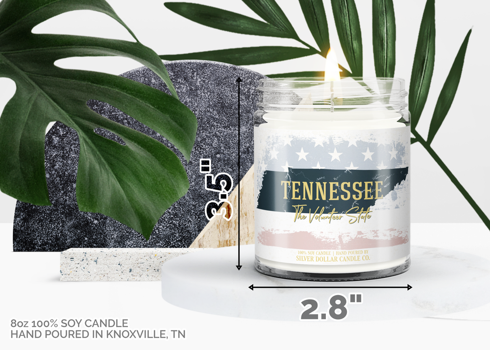 Indiana State Candle - Missing Home and Nostalgia Candle - 9/16oz 100% All-Natural Handmade Soy Wax Candle