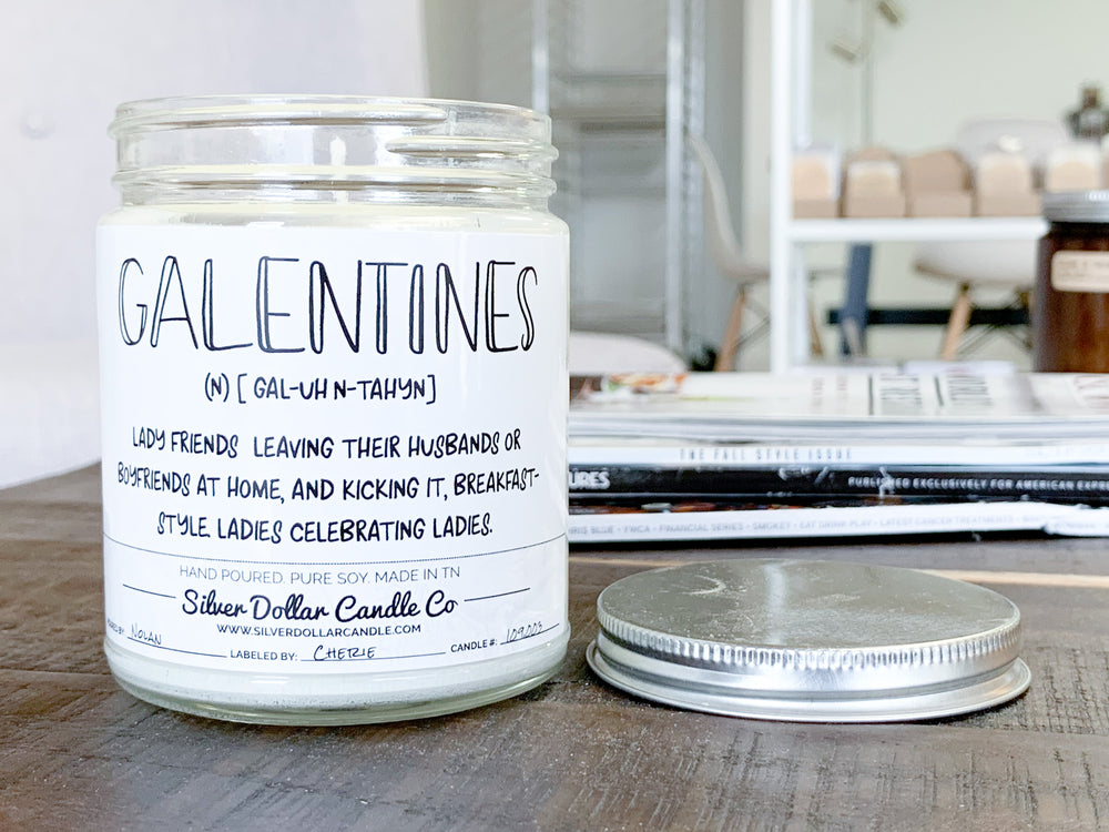 Galantines Day Definition Scented Candle - 9/16oz 100% All-Natural Handmade Soy Wax Candle