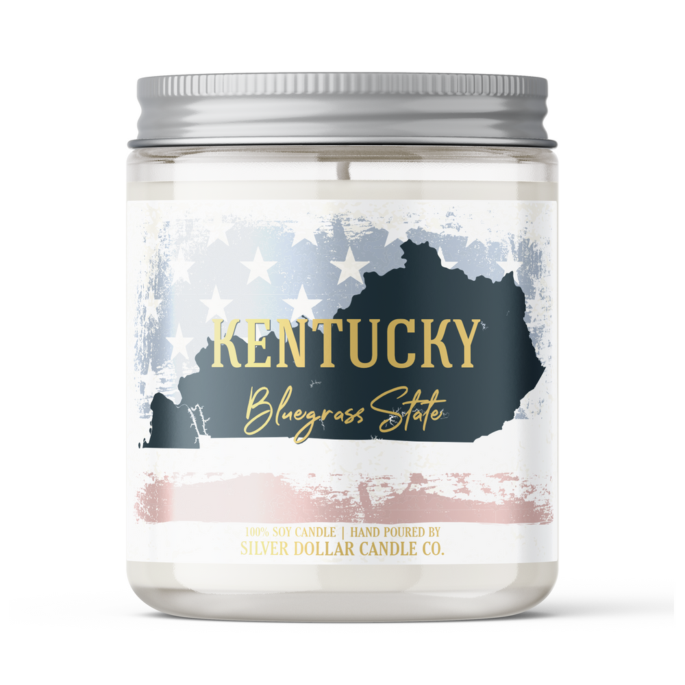
            
                Load image into Gallery viewer, Kentucky State Candle - All Natural Soy Wax Candle
            
        
