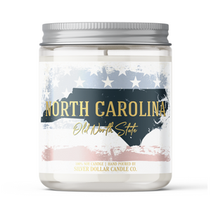 
            
                Load image into Gallery viewer, North Carolina State Candle - All Natural Soy Wax Candle
            
        