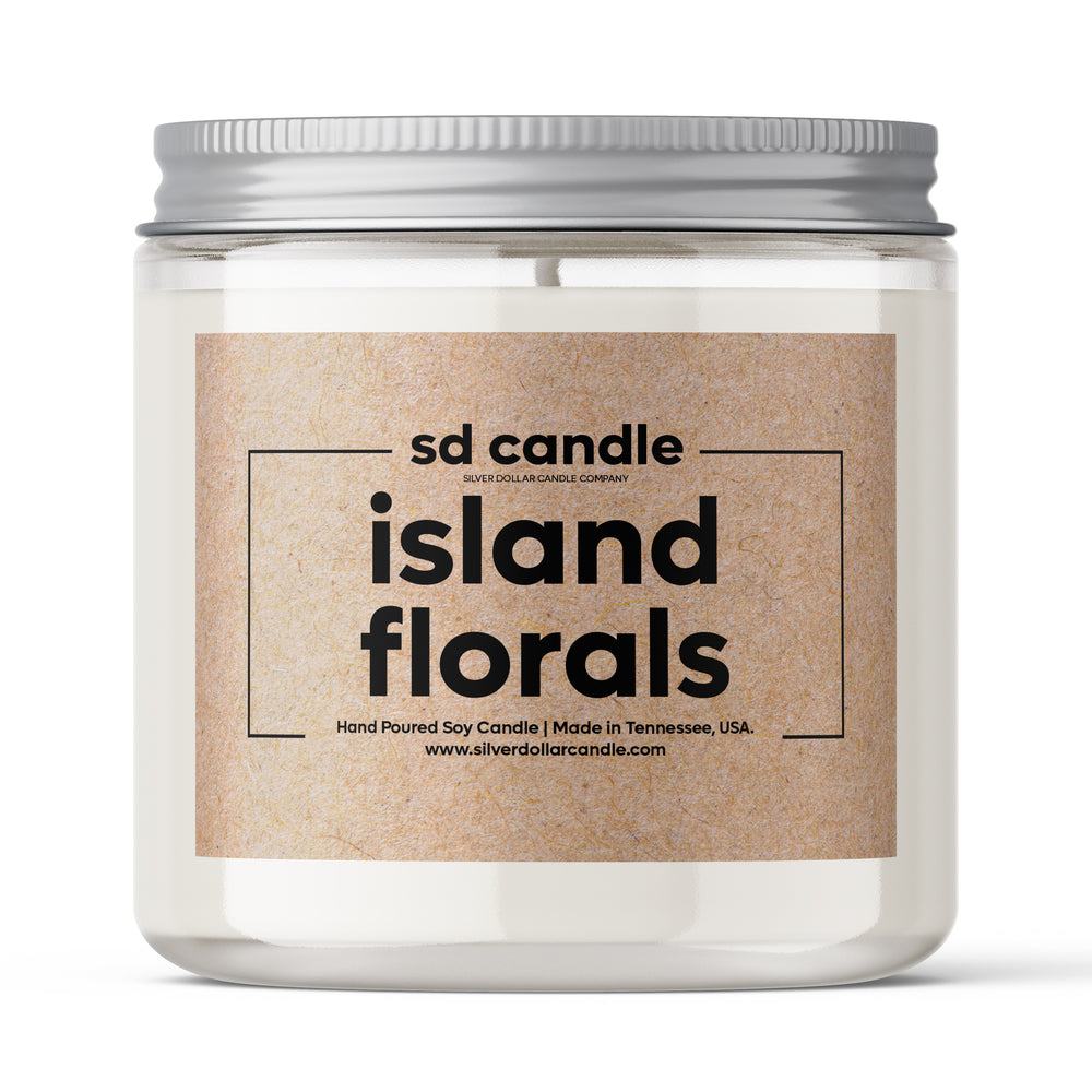 
            
                Load image into Gallery viewer, #58 | Island Florals - Island Florals Scented All Natural Soy Wax Candle - Handcrafted, Eco-Friendly, Perfect for Home and Gifts
            
        