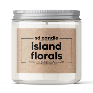 
            
                Load image into Gallery viewer, #58 | Island Florals - Island Florals Scented All Natural Soy Wax Candle - Handcrafted, Eco-Friendly, Perfect for Home and Gifts
            
        