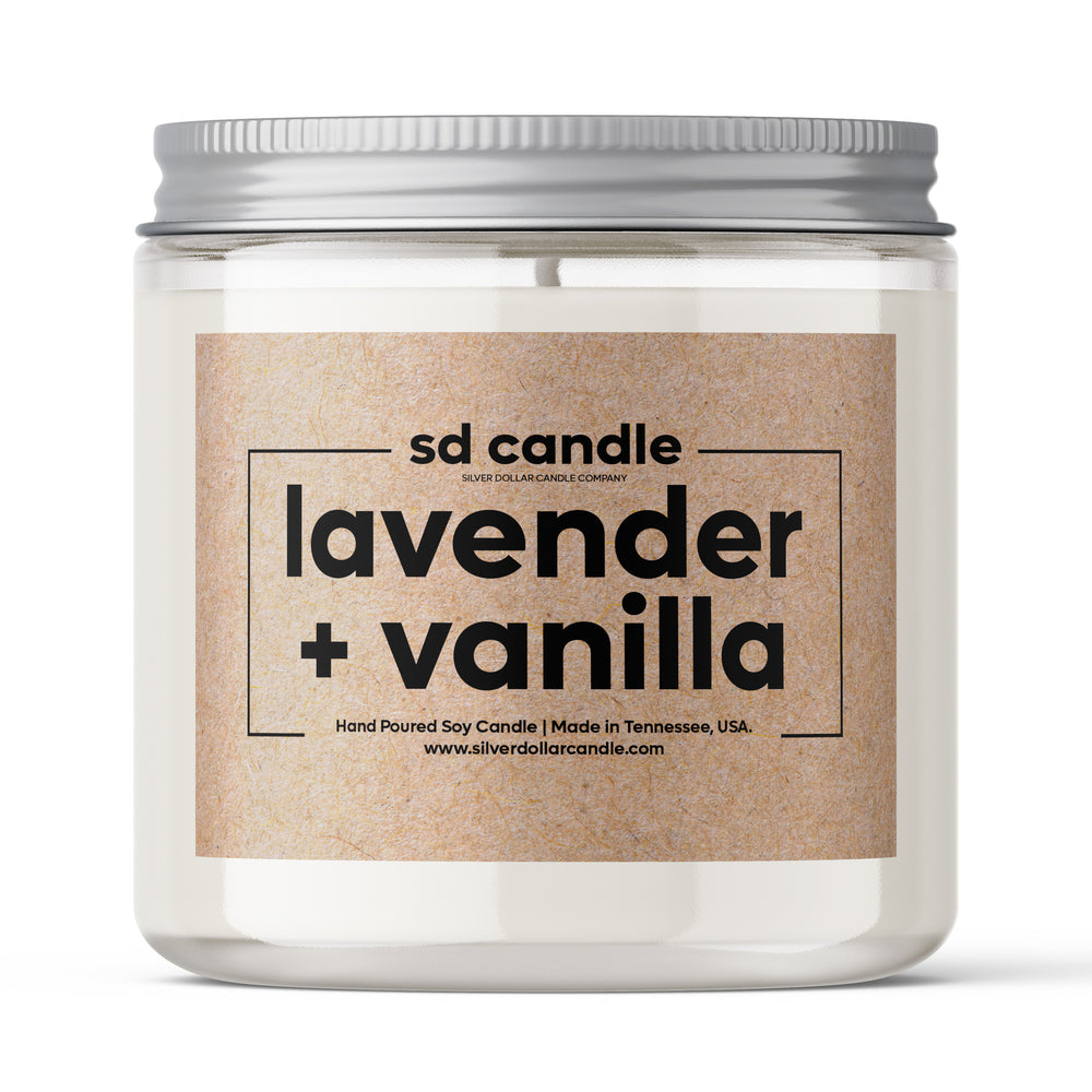 #1 | Lavender & Vanilla 9oz Soy Candle by SD Candle